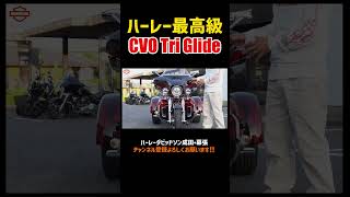 ハーレー最高級‼️CVOトライク米国仕様フルカスタム‼️cvoFLHTCUTGSETRIGLIDECVO harleydavidson4Kトライク [upl. by Allicsirp]