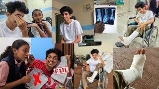 Minsha Result ❌️ FAIL kakkante 🦵 kaal fracture😪  hospital case  Full issue [upl. by Perrie]