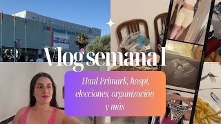 Vlog Semana en Gine 🤰🏻 elecciones haul Primark colaboraciones y más  Medicina con Inés [upl. by Anoyk]