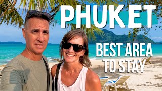 WHERE TO STAY in Phuket 🇹🇭 Thailand 2024  The Ultimate Guide to Phuket Beaches [upl. by Rusel]