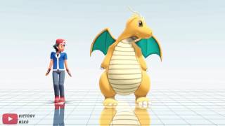 【Ash Ketchum amp Dragonite】Classic【MMD】 [upl. by Duaner]