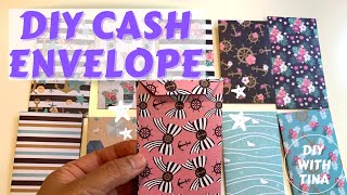 🧧 How to make quick and easy cash envelope with paper  DIY cash envelope  DIY gift card envelope [upl. by Enilram969]