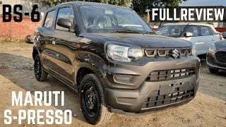 Maruti Suzuki SPresso SUV FULL Detailed Review  Latest Features New Interiors Price Variants [upl. by Atekihc702]