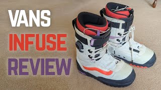 Vans Infuse Snowboard Boots Review [upl. by Qerat988]