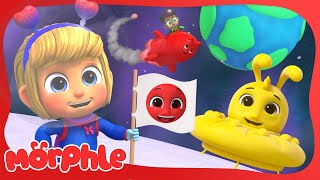 Morphle Family Space Chase  BRAND NEW  Cartoons for Kids  Mila and Morphle [upl. by Hsac912]