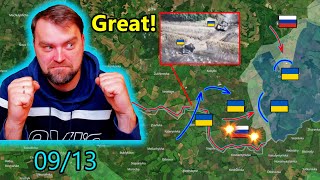 Update from Ukraine  Awesome A Surprise Strike of Ukraine in Kursk Broke the Ruzzian defense line [upl. by Keavy]