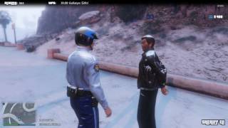 GTAV SheriffEli and William Ding First Interaction 06 18 2017 [upl. by Thackeray552]