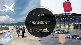 Inauguramos el aeropuerto internacional más nuevo de Rumania en Brasov Así se ve su interior [upl. by Mumford]