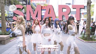 KPOP IN PUBLIC｜ONE TAKE LE SSERAFIM르세라핌）  ‘Smart’ dance cover by KEYME from Taiwan [upl. by Idelle]