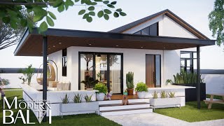 Simple and Elegant Modern Bungalow House Design Low Budget  3Bedroom [upl. by Weld]