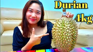 makan Durian Montong Palu 4 KG [upl. by Gusta]