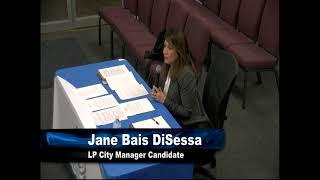 1102024 Special Council Meeting City of Lincoln Park  Jane Bais DiSessa Candidate City Mgr [upl. by Atem]