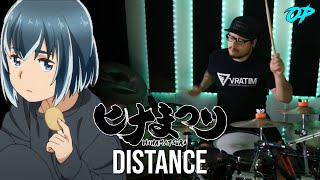 HINAMATSURI 「ヒナまつり」 Season 1 OP  Rie Murakawa 「村川 梨衣」  Distance Drum Cover [upl. by Grunenwald]