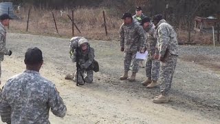 Female Captain Refuses to Give Up During Grueling 12 Mile March [upl. by Sarajane89]