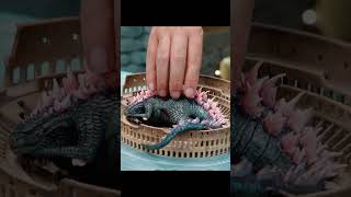 How To Make Diorama Godzilla Sleeping in The Colosseum With Polymer Clay Sculpting [upl. by Igiul696]