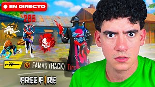 JUGADOR CON 100 TIRO A LA CABEZA  SUBIENDO MI KD A 30 EN FREE FIRE🔴DIRECTO🔴  TheDonato [upl. by Ennaer282]