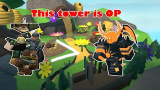 Beating SOLO molten with ONLY 1 MERCENARY BASE  Roblox TDS Roblox Tower Defense Simulator [upl. by Muscolo]