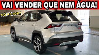 NOVO SUV BRASILEIRO DA TOYOTA YARIS CROSS VAI SER MUITO MAIS BARATO QUE O RENEGADE [upl. by Valentijn]