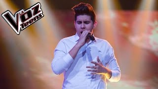 Óscar canta ‘Lo pasado pasado’  Audiciones a ciegas  La Voz Teens Colombia 2016 [upl. by Giorgia]