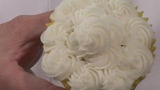 How To Make Cake Rosette Piping [upl. by Nyliram284]