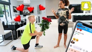 I ASKED TIANA TO BE MY GIRLFRIEND PRANK [upl. by Adnama]