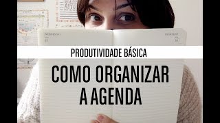 Como organizar a agenda 📅 [upl. by Marietta]