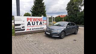 SKODA SUPERB LampK 20TDI 4X4 DSG 2019 Auta Krajowe WY8349M [upl. by Riddle]