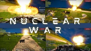 SPACE ENGINEERS PVP  Nuclear War  King Of The Hell [upl. by Kasey]