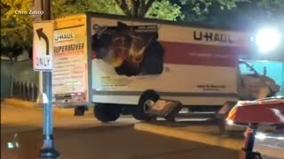 Driver of UHaul truck that slammed White House barricade charged [upl. by Grimbald]