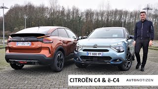 2021 Citroën C4 vs ëC4 Elektro oder Benziner Review Test Fahrbericht [upl. by Chambers]