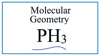 PH3 Molecular Geometry  Shape and Bond Angles Note actual bond angle is 935 degrees [upl. by Annaeirb183]