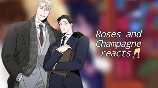 🥂—Реакция Roses and ChampagneШампанское и Розы на самих себя—🌹1 яой яойманга [upl. by Neile]