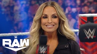 Trish Stratus Returns to Raw  WWE Raw Highlights 82222  WWE on USA [upl. by Hillegass963]