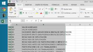 PLAN CONTABLE EN EXCEL Y UN USO FACIL [upl. by Lerrud]