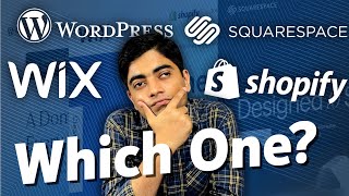 THIS ONE Is The Best Choice For Your Website  Wix vs Wordpress vs Shopify vs Squarespace [upl. by Reo408]