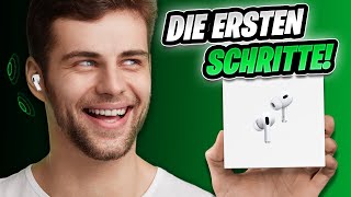 AirPods Pro 2 einstellen amp richtig einrichten  Die ersten 23 Dinge 🎧📲 [upl. by Leahcimnhoj311]