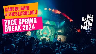 Sandro Bani for Zrce Spring Break 2024 headliner at Noabeachzrce  Part 1 [upl. by Nee476]