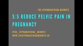 How to Reduce Pelvic Pain in Pregnancy  What You Can Do At Home Taught by an Amazing Osteopath [upl. by Ileane]