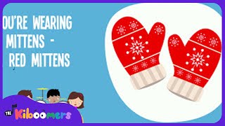 Mittens Colors Lyric Video  The Kiboomers Preschool Songs amp Nursery Rhymes for Winter [upl. by Nrubloc]