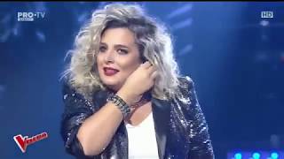 ROMANITA FRICOSU  Total Eclipse of the Heart  Vocea Romaniei 2018  SEMIFINALA LIVE [upl. by Knobloch]