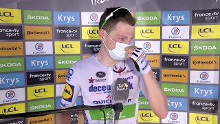 Sam Bennett In Tears After Stage 10 Win  2020 Tour de France [upl. by O'Connor]