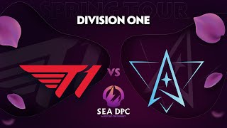 T1 vs Polaris Game 2  DPC SEA Div 1 Tour 2 w GoDz amp Lyrical [upl. by Ydnyl993]