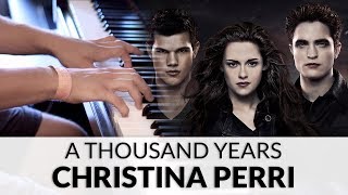 A Thousand Years  Christina Perri  Piano Cover  Sheet Music [upl. by Aerua]