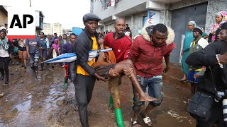 Nairobi residents grapple with aftermath of floods in Kenya [upl. by Neona473]