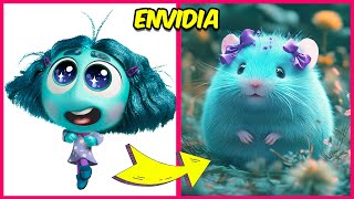 INTENSAMENTE 2 pero MASCOTAS  😀¡ADIVINA QUIÉN BAILA🎶INSIDE OUT 2 edición🥰Ansiedad😱Alegría💛Furia😡 [upl. by Nah]