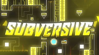 EXTREME FÁCIL muy Infravalorado😮🌆SUBVERSIVE🌇100 EXTREME DEMON By Snowr33De amp   Geometry Dash [upl. by Steffi]