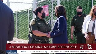 Breaking down Kamala Harris role at the border [upl. by Alram]