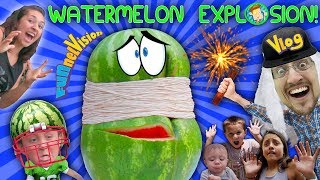 FUNnel Family Watermelon Challenge [upl. by Clerk244]