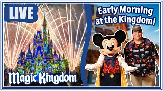 🔴Live Early Entry at Magic Kingdom  Rides amp Crowds  Disney World Livestream [upl. by Steinman918]