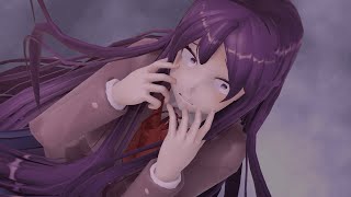 【DDLC MMD】ROMANTIC DEATHYurika [upl. by Uriiah418]